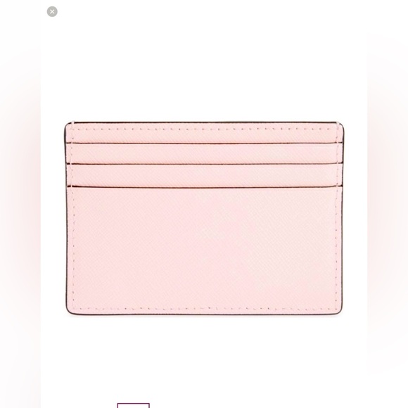 Kate Spade Staci Small Slim Card Holder Chalk Pink - Picture 3 of 8